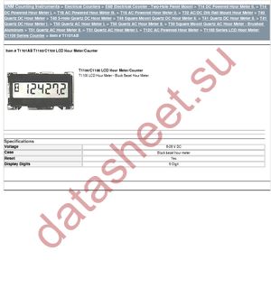 T1101AB datasheet  